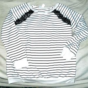 Motherhood Maternity - Size S - Black/White Sweater